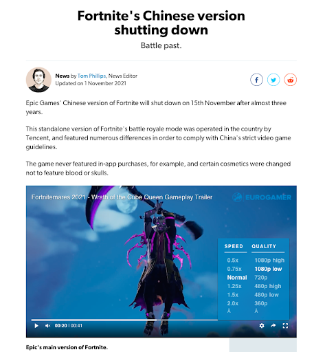 Gamer Network example